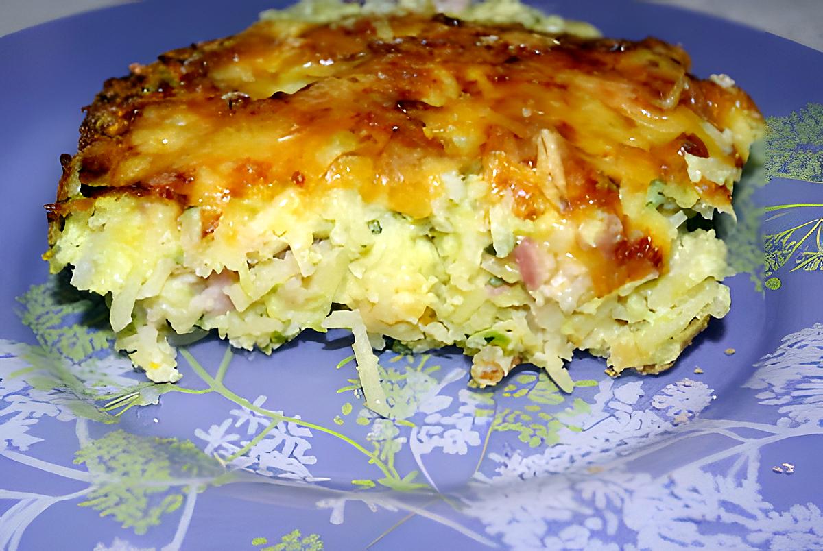 recette Gratin De Galette Aux Pommes-De-Terre Et Courgettes