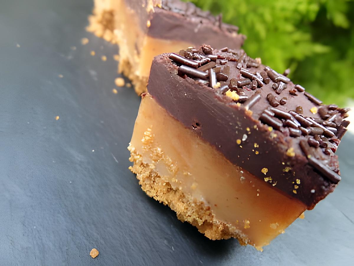 recette Millionnaire shortbread ou twix maison