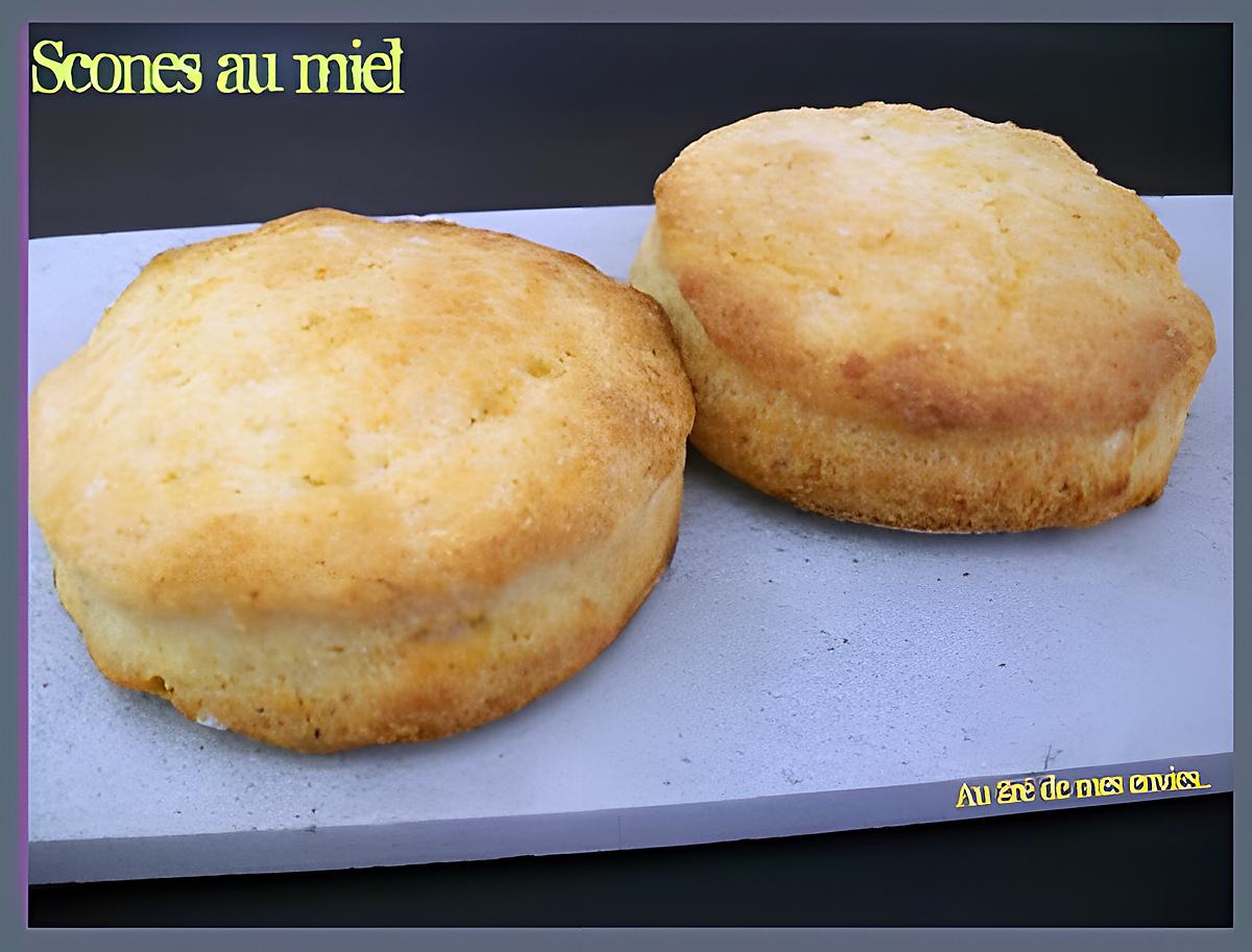 recette Scones au miel