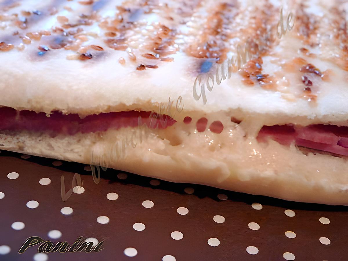 recette Pain pour panini