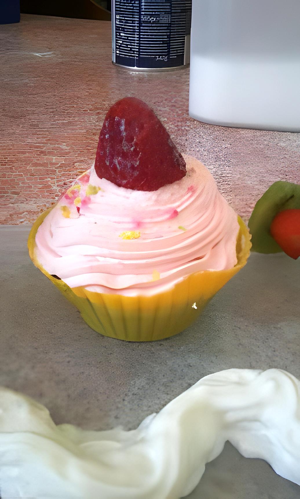 recette Cupcakes à la fraise