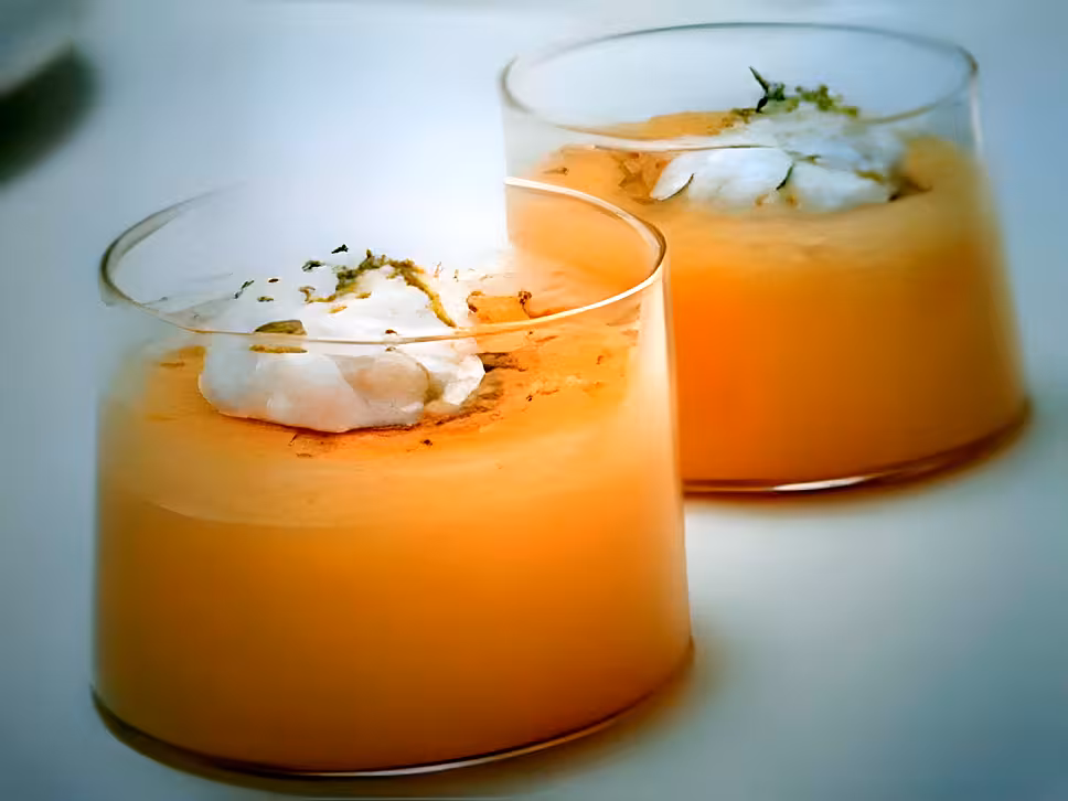 recette Flan coco-citron vert