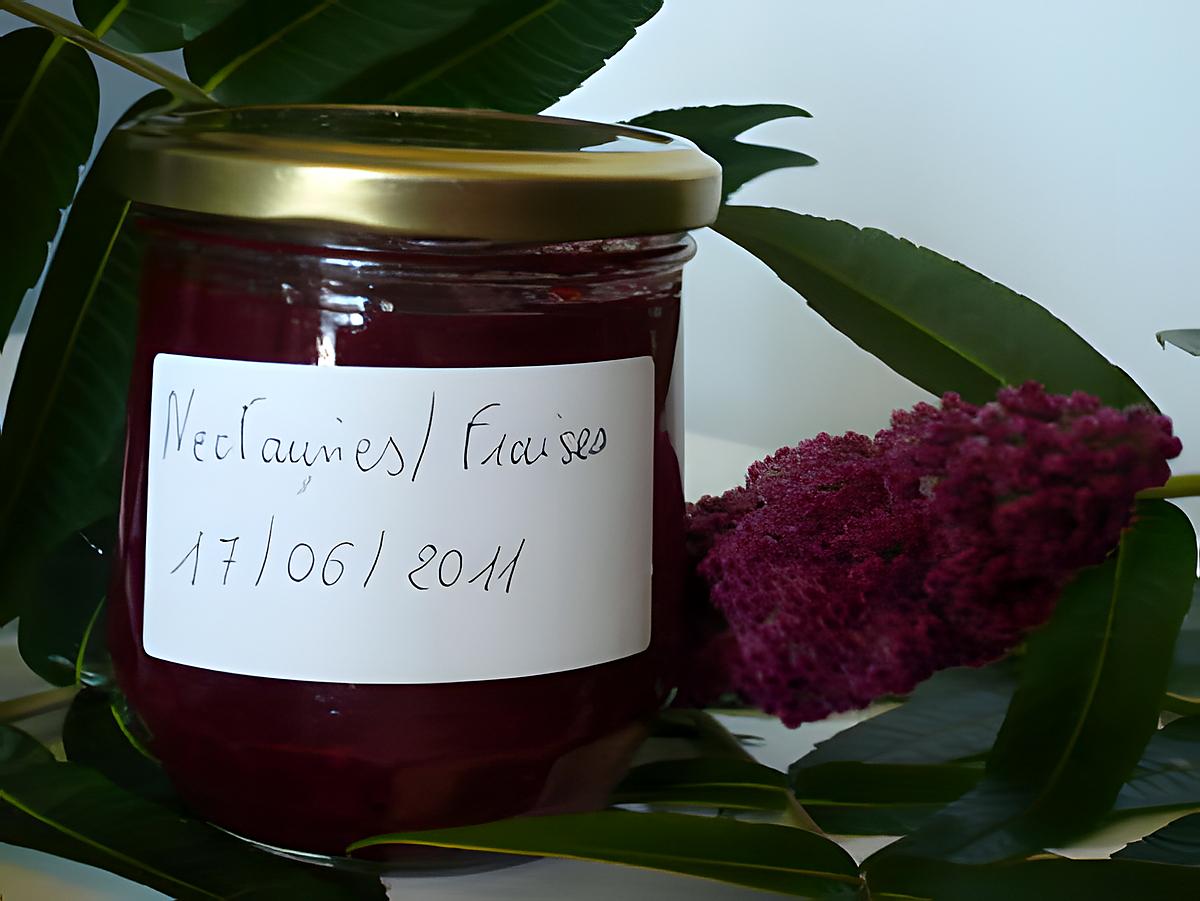 recette Confiture nectarines/fraises