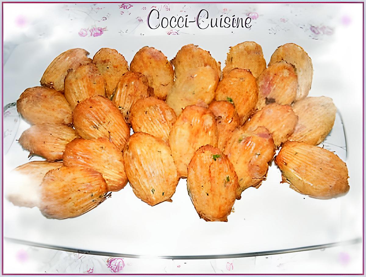 recette Madeleines jambon-gruyère