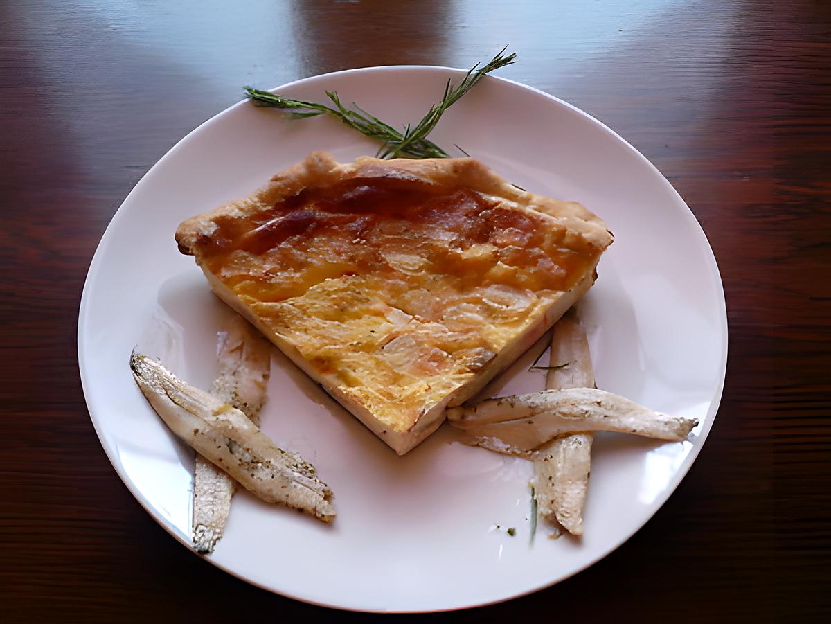 recette Quiche anchois/surimi