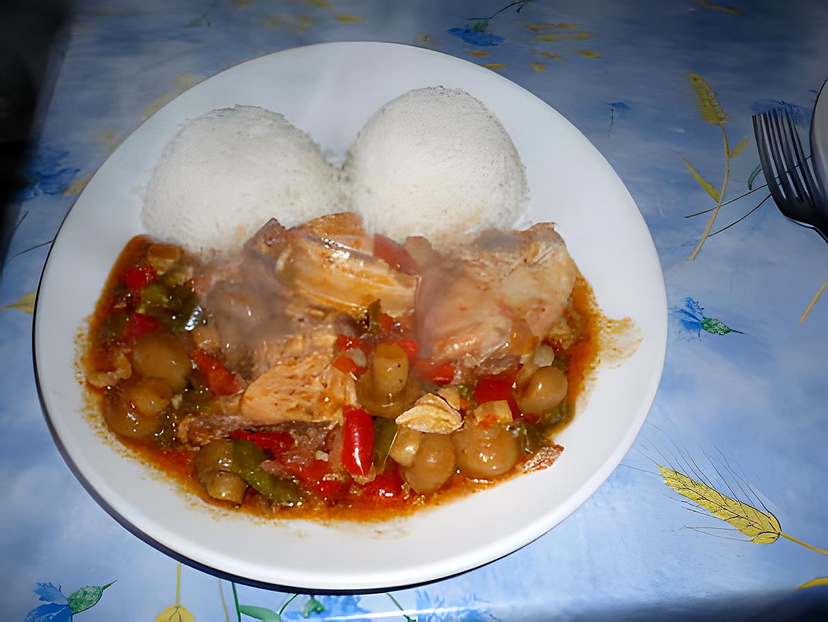 recette poulet mijoté poivrons/champignons