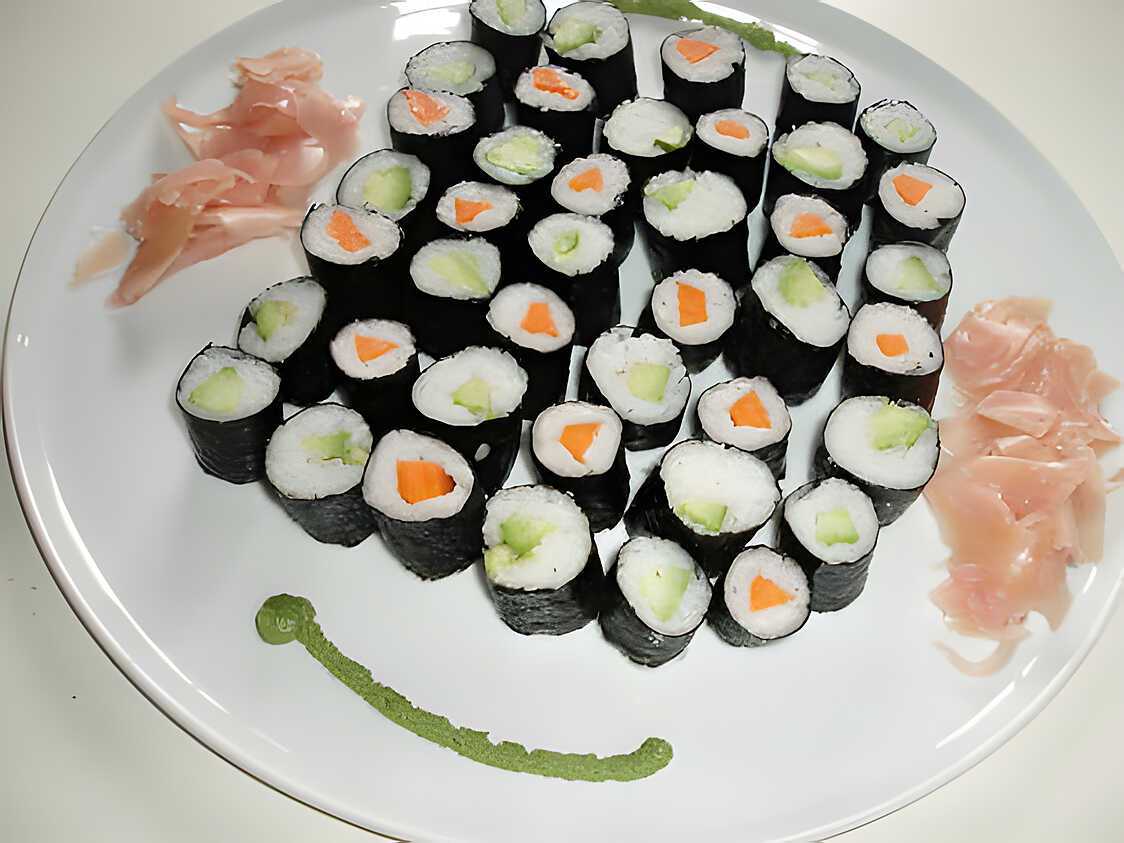 Recette de Makis aux légumes