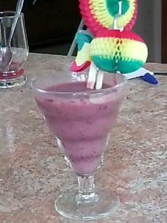 recette Smoothie-Sorbet fruits rouges