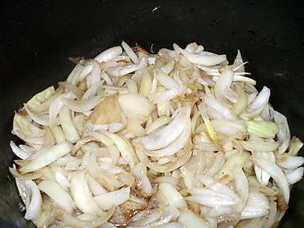 recette " Pilons de Poulet aux oignons caramélisés.....