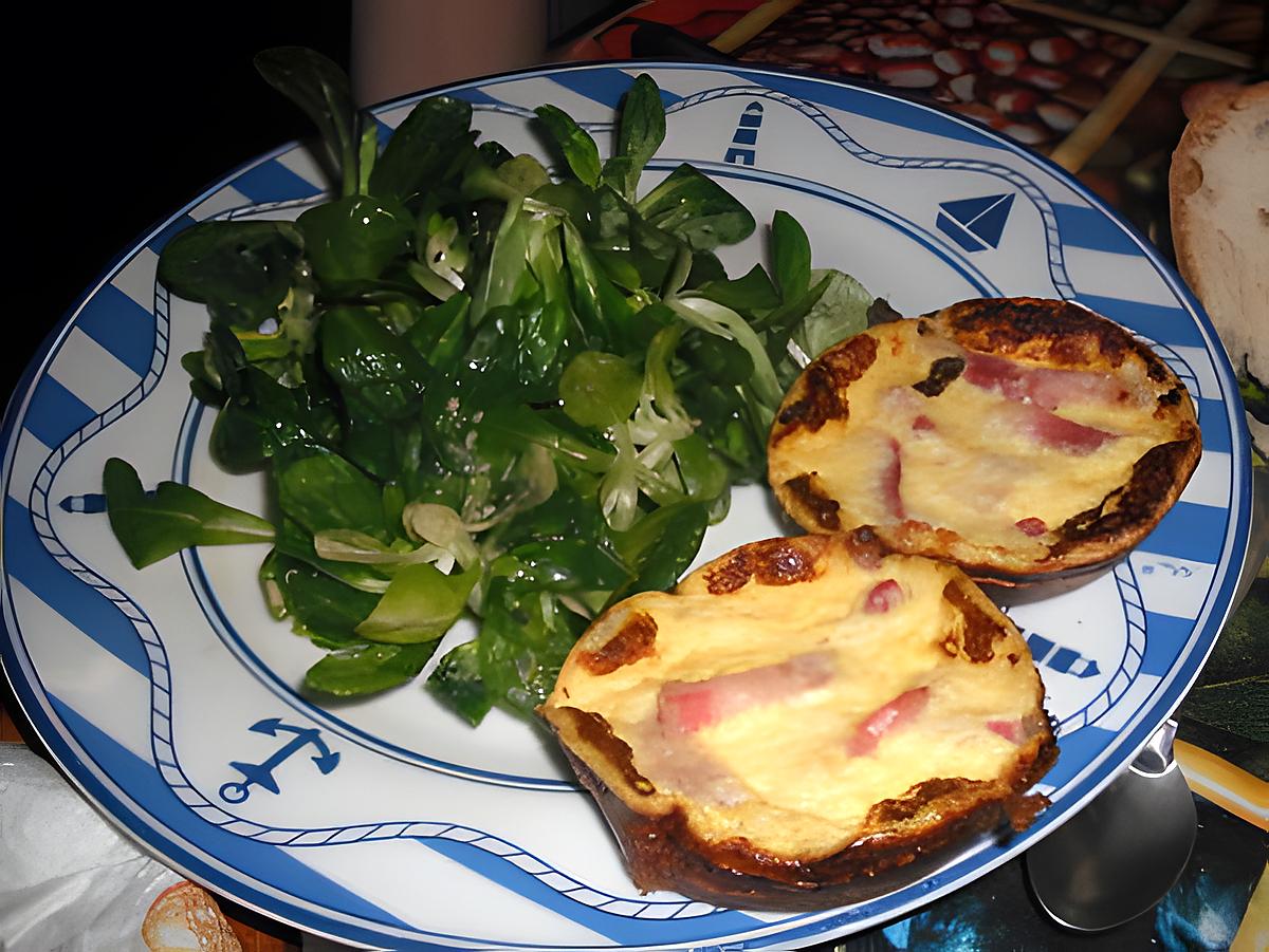 recette Quiche sans pâte