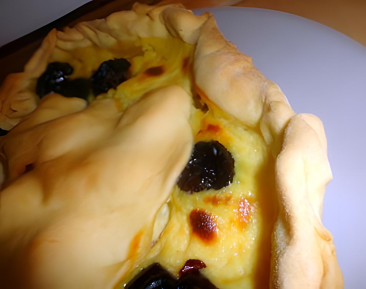 recette Tarte aux pruneaux