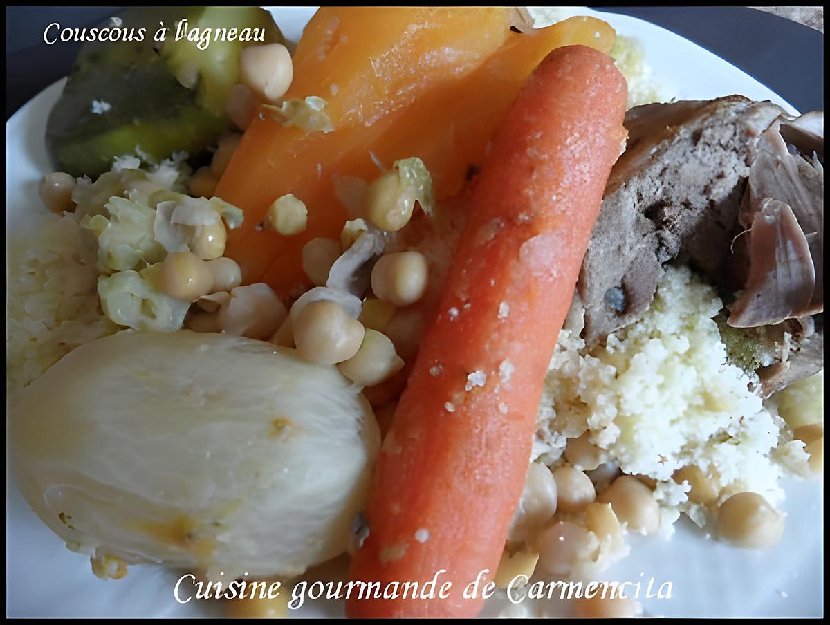 recette Couscous à l'agneau