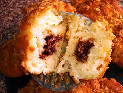 recette muffins au crunch  façon crumble