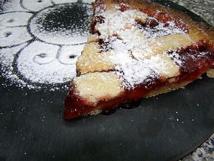 recette linzertorte aux fraises