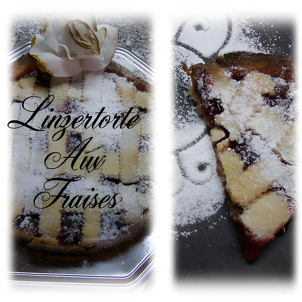 recette linzertorte aux fraises