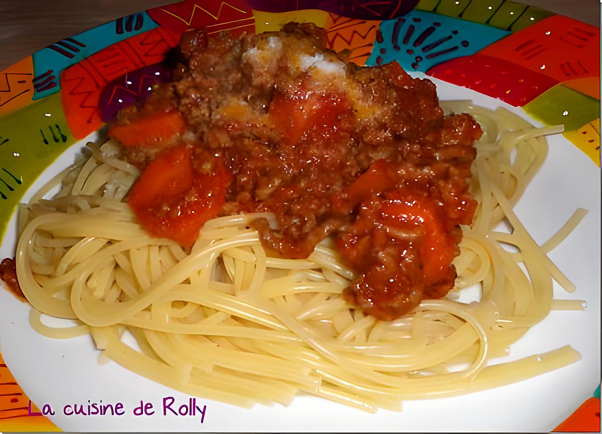 recette Sauce bolognaise à la sauce soja