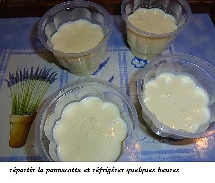 recette Panacotta à la fleur d’oranger et son coulis de pêches jaunes