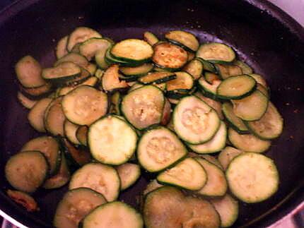 recette Gratin de courgettes..jambon et riz....( Menu complet pour les petits ...)