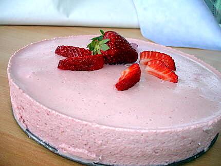 recette Gateau aux Fraises Mascarpone et Fromage blanc