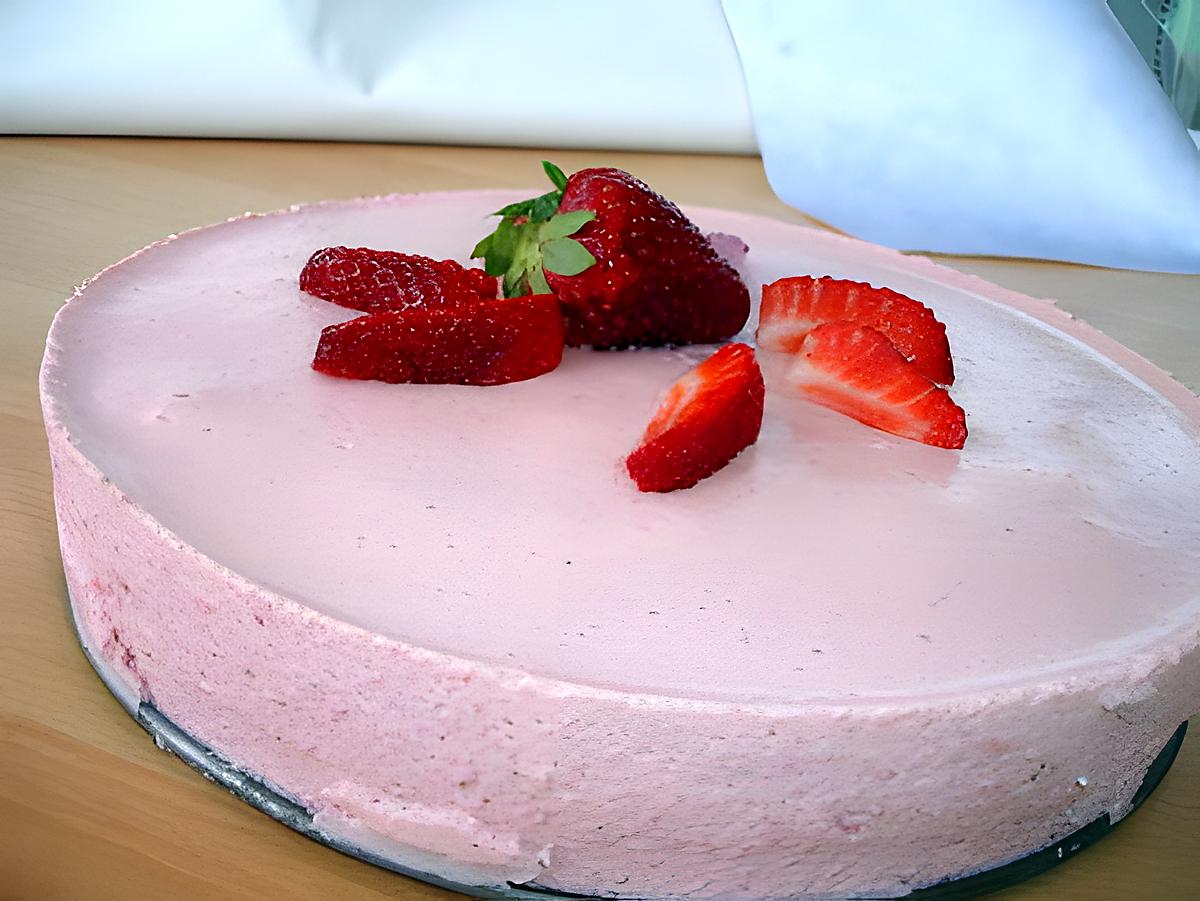 recette Gateau aux Fraises Mascarpone et Fromage blanc