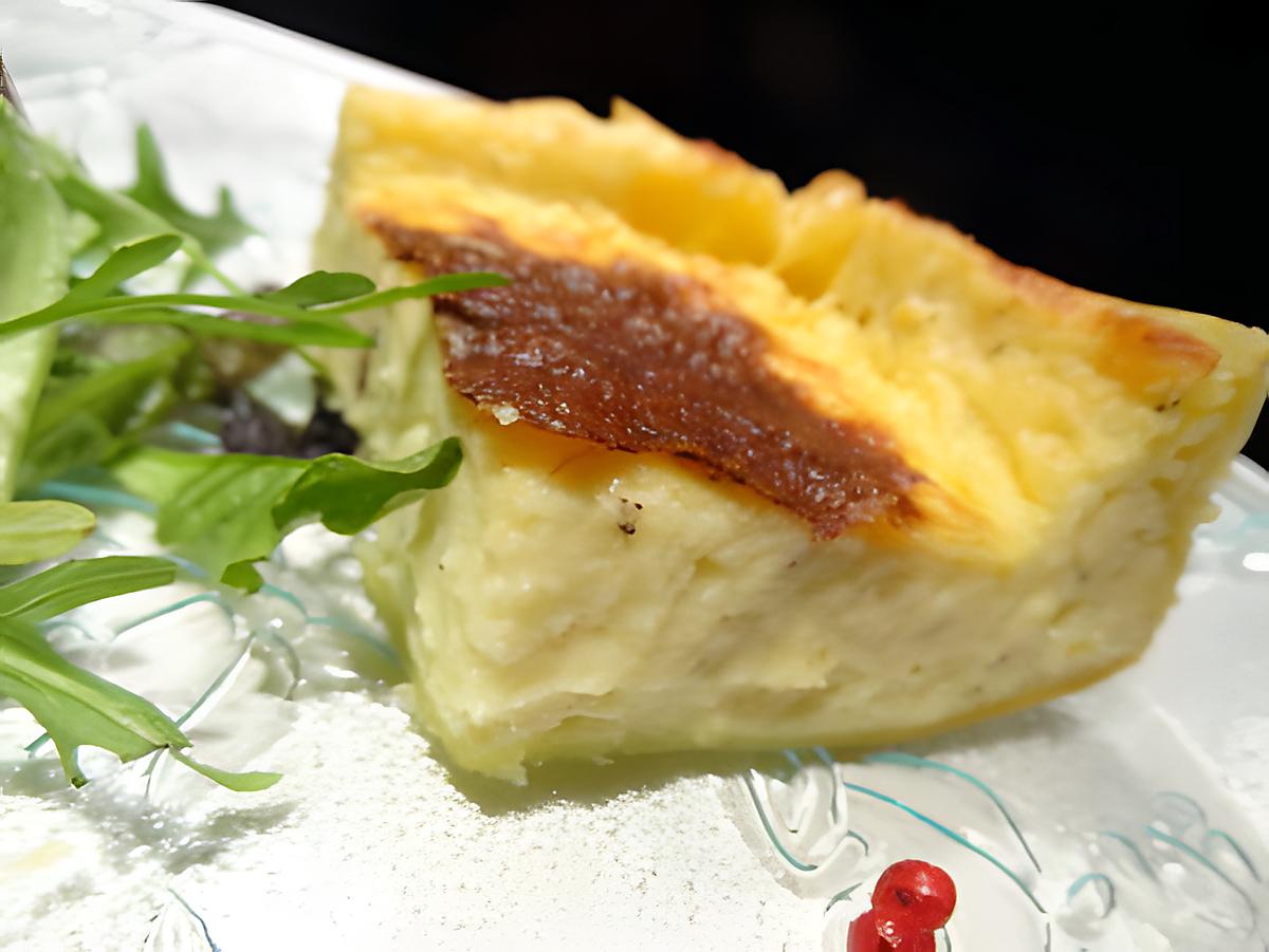 recette Tarte fondante au fromage