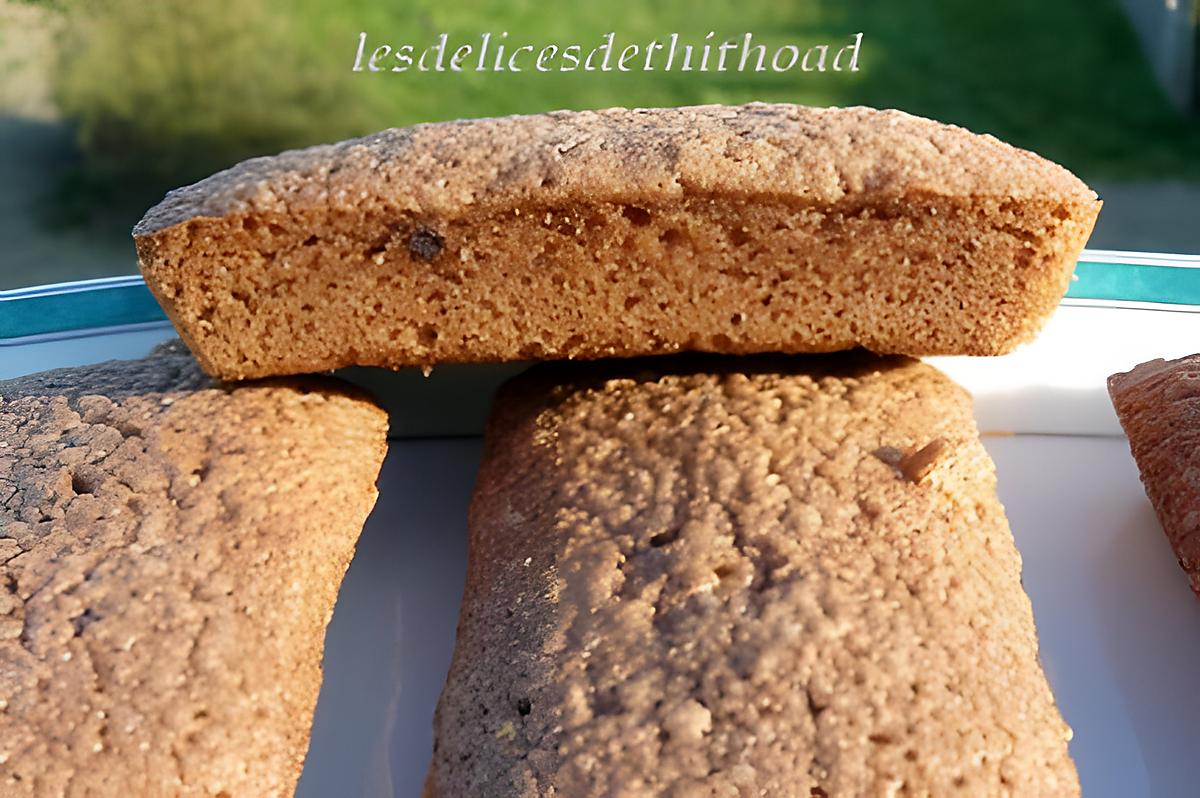 recette financier au chocolat