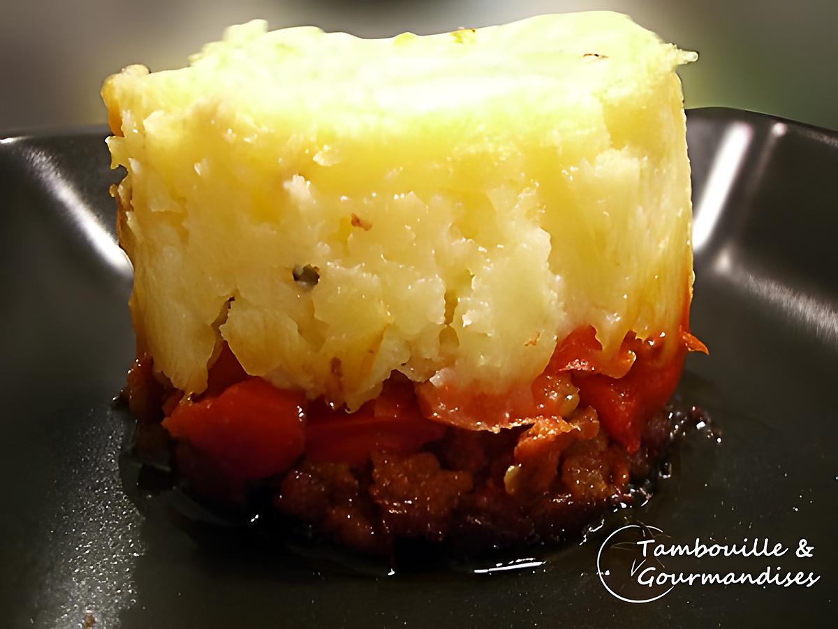 recette Hachis parmentier de chorizo et poivrons