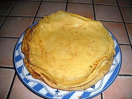 recette Crêpes longchamp