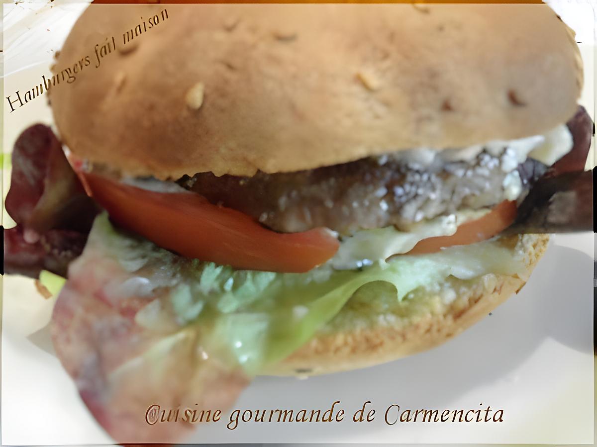 recette Hamburger fait maison