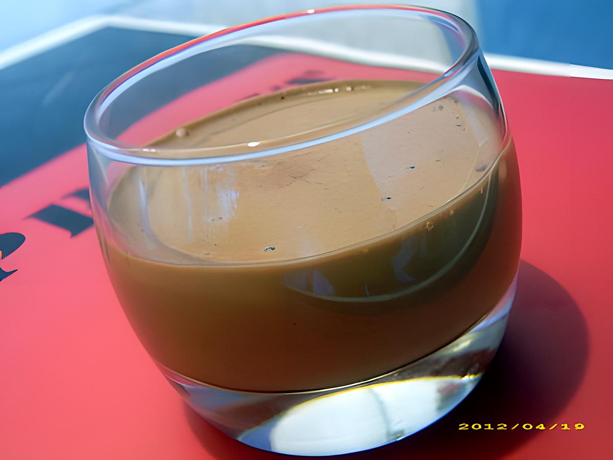 recette mousse au chocolat et caramel