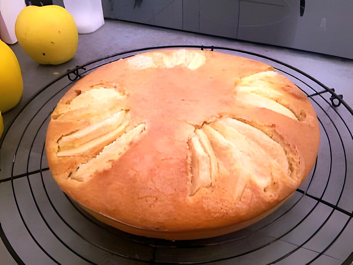 recette Gateau aux pommes caramélisées