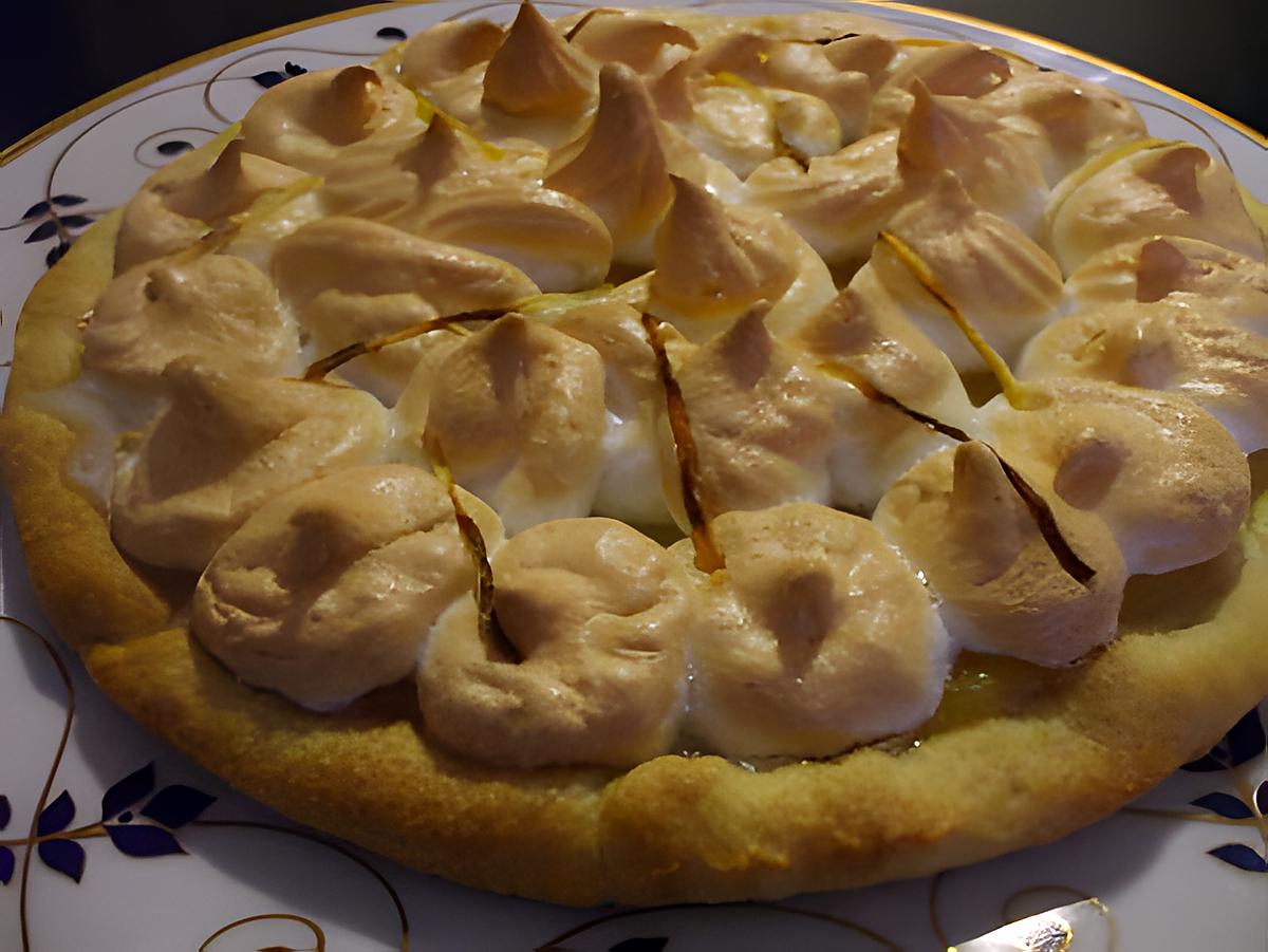 recette Tarte au citron meringuée...