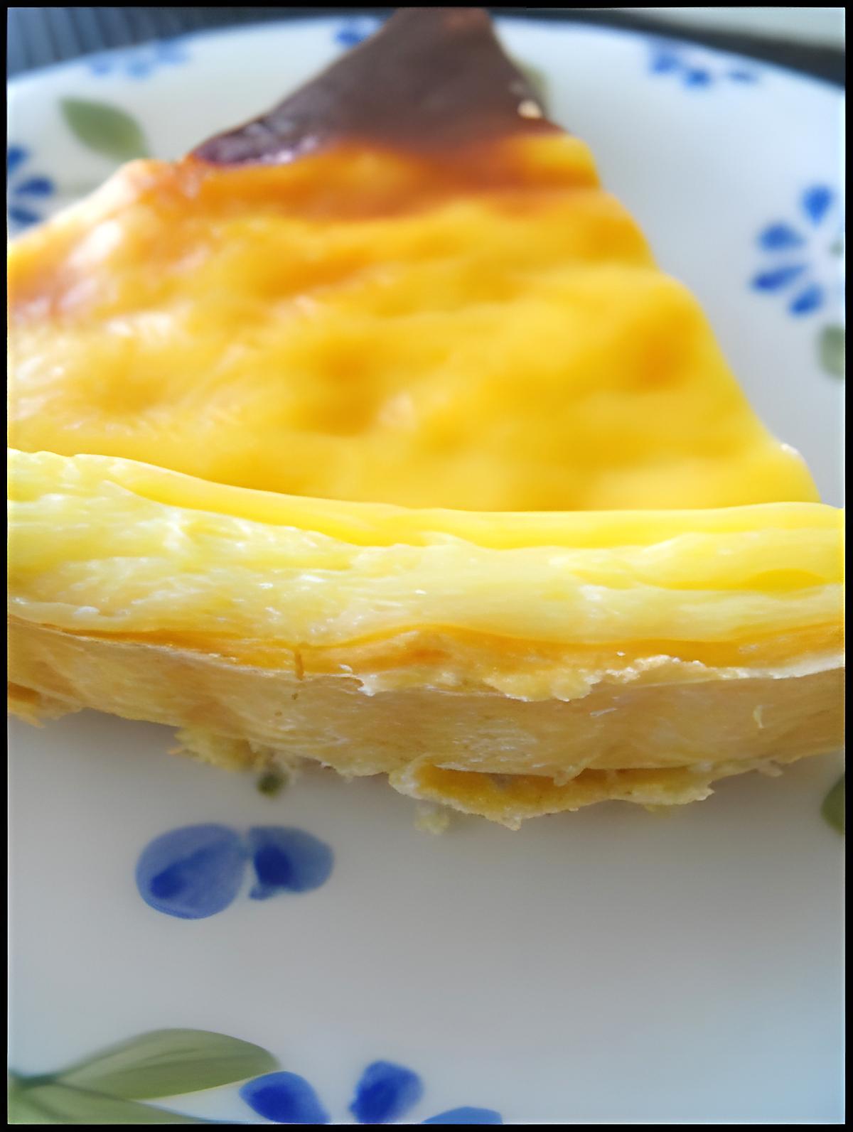 recette Tarte au flan