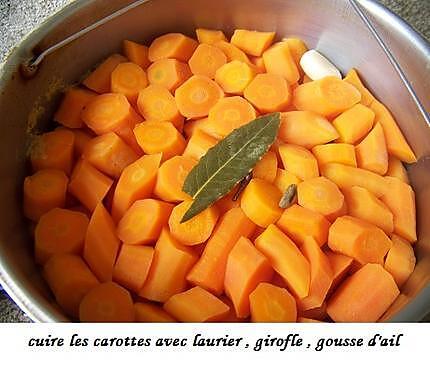 recette Mousse de carotte au cumin