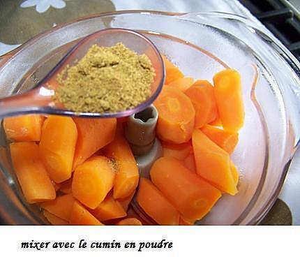 recette Mousse de carotte au cumin