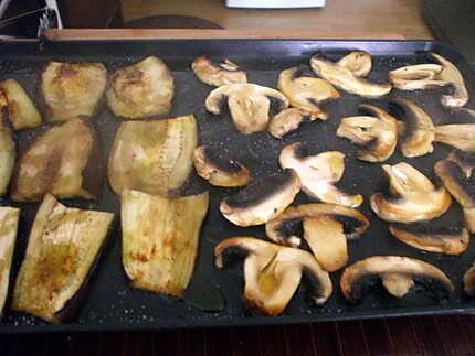 recette Plato combinado N°3...(Aubergines... Champignons Frais ...)