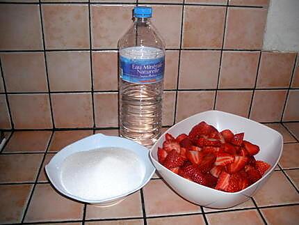 recette Sirop de fraise