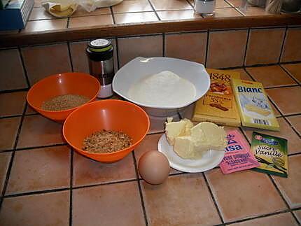 recette Cookies chocolat blanc et pralinoise