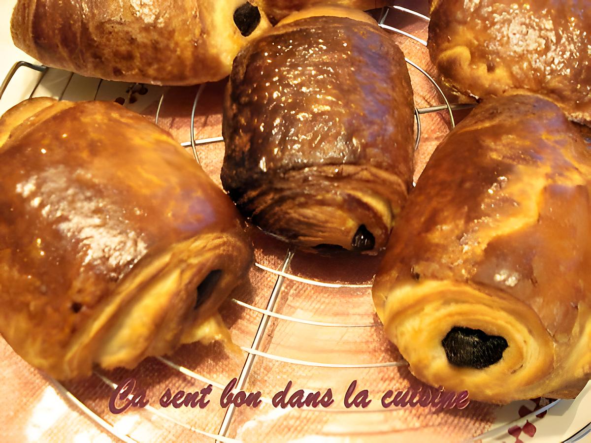 recette Pains au chocolat