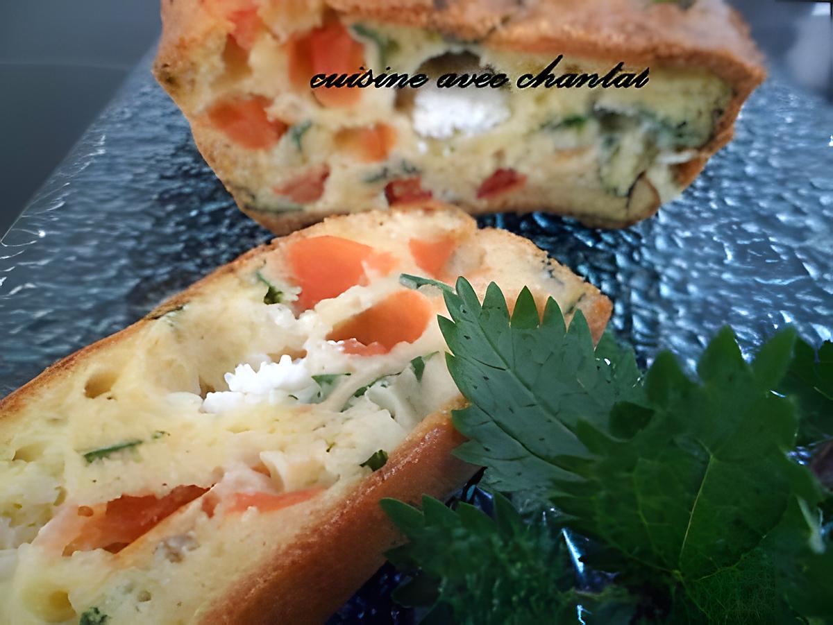 recette cake aux orties, tomate, et chevre