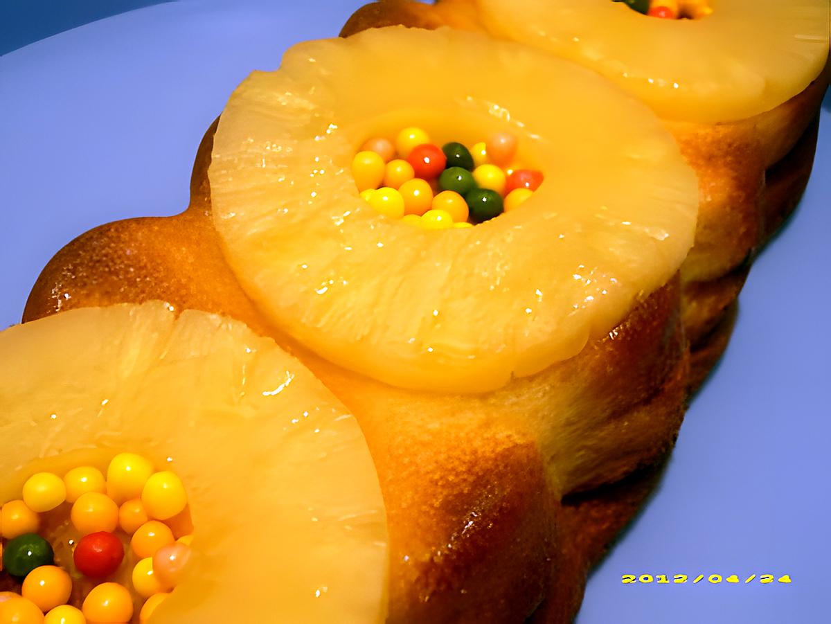 recette moelleux à l'ananas