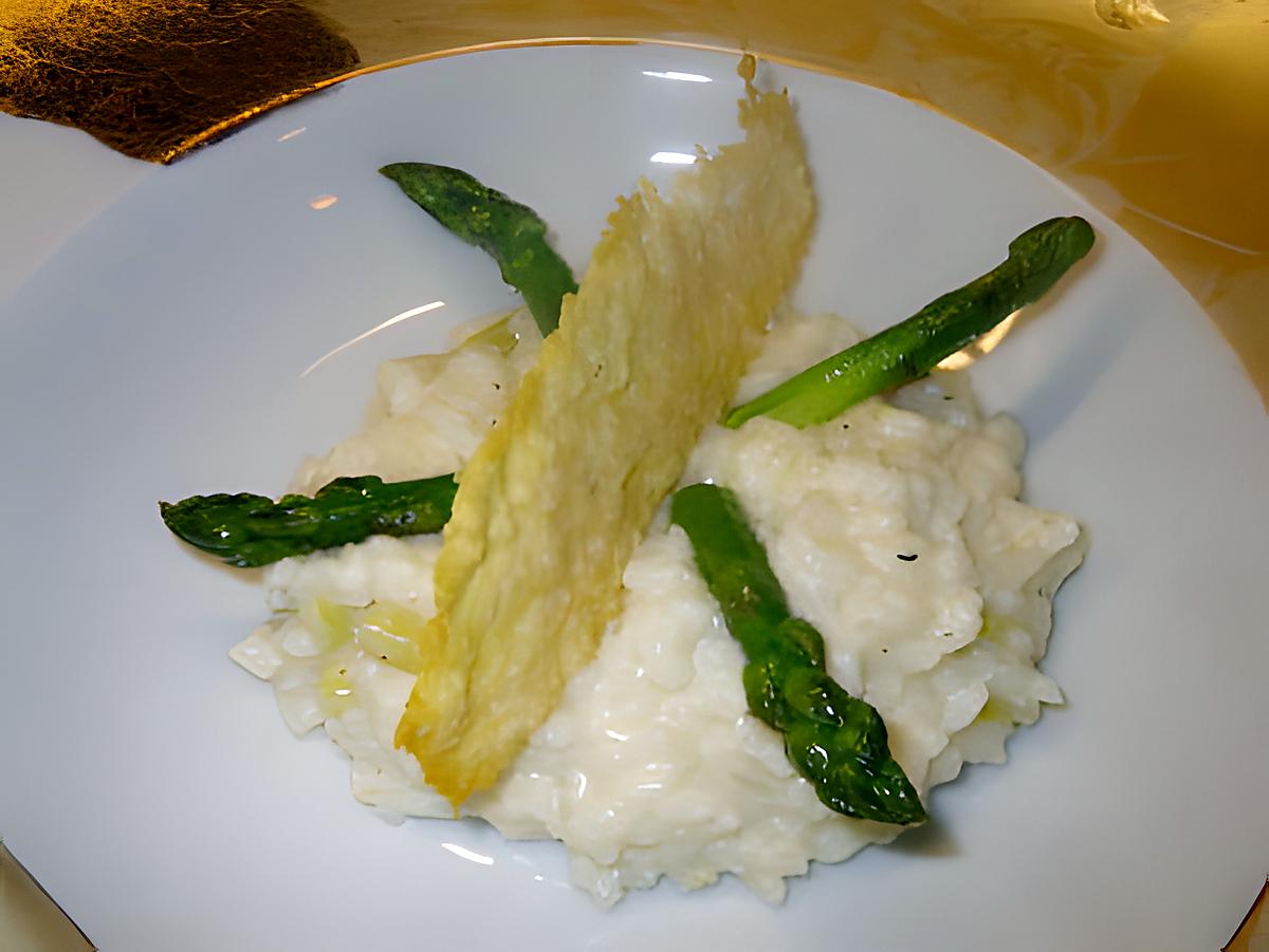 recette Risotto d'asperges vertes