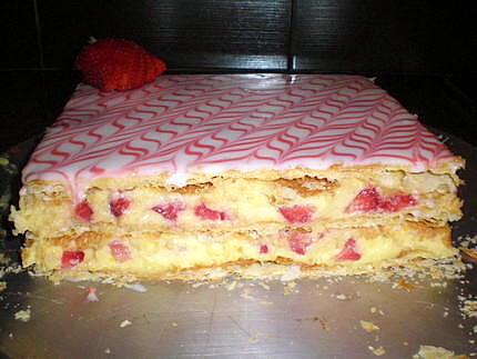 recette mille feuille a la fraise