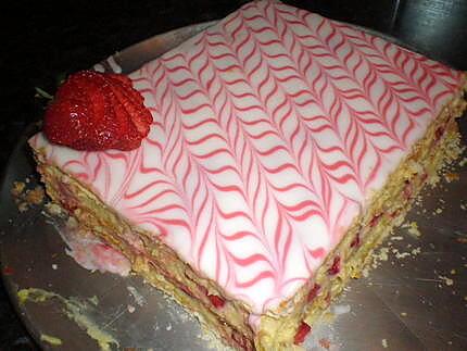 recette mille feuille a la fraise