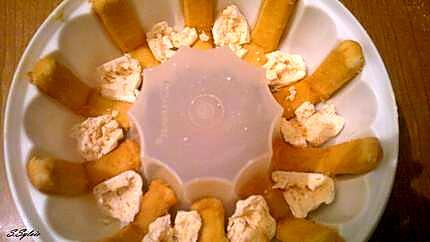 recette Vacherin express vanille/caramel