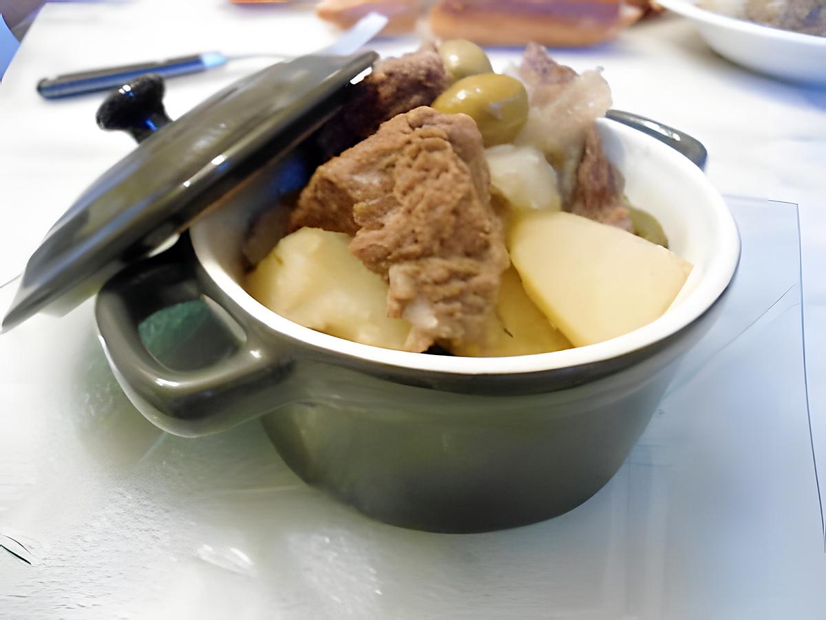 recette SAUTE DE VEAU AUX OLIVES