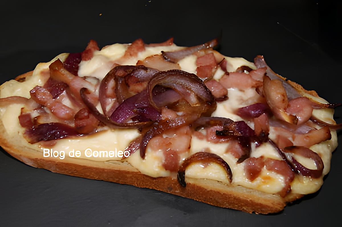 recette Tartines alpines...