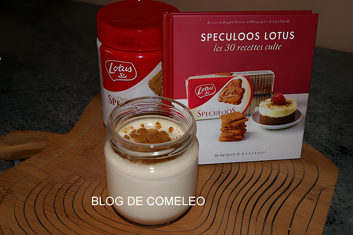 recette Yaourt maison aux speculoos