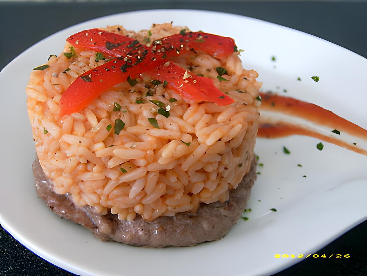 recette boeuf et riz à la mexicaine