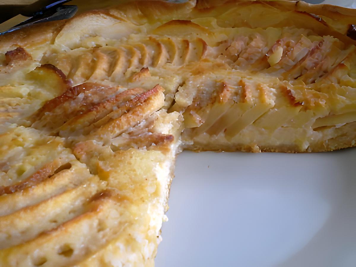 recette Tarte normande amandes et cannelle